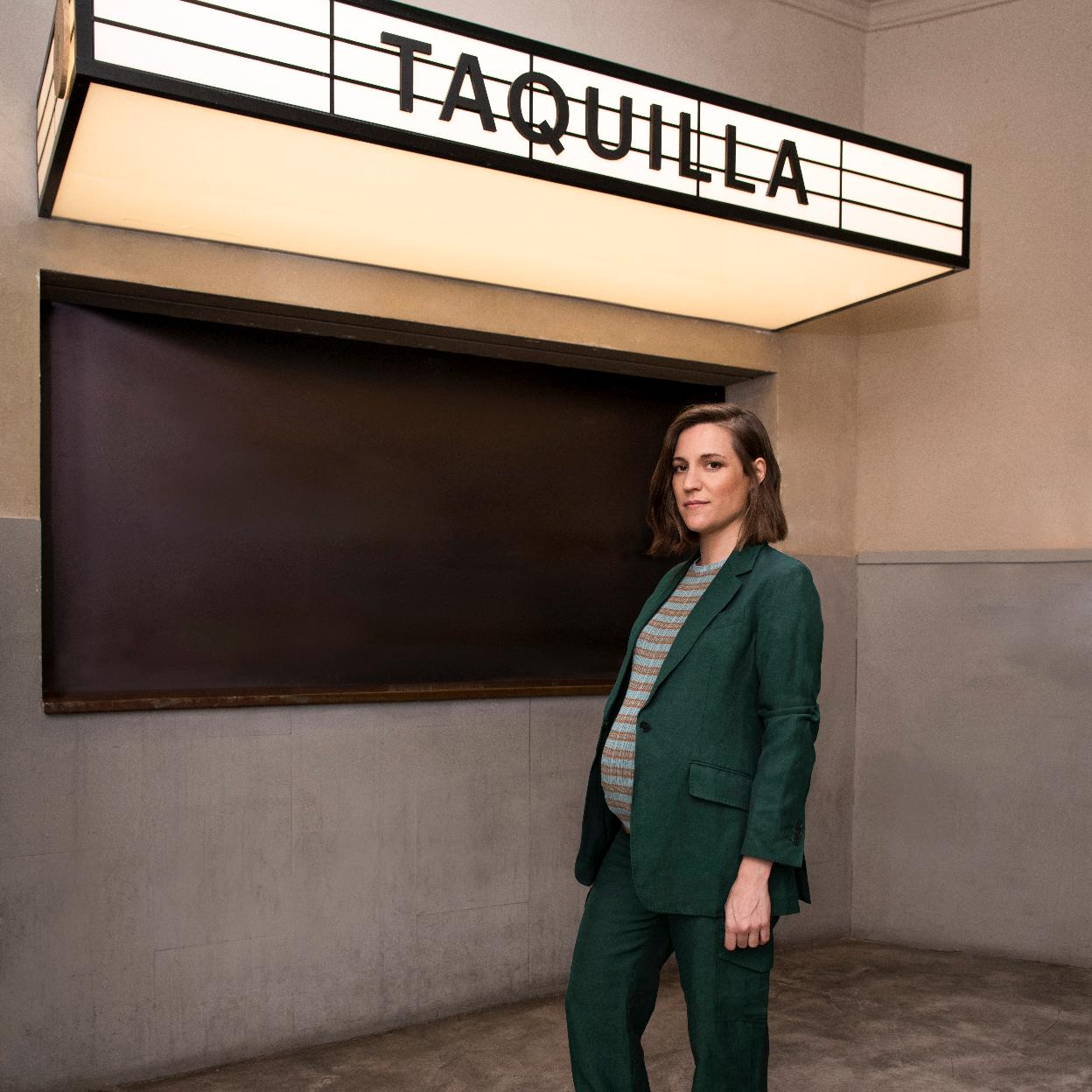 Carla Simón con estilismo de Carla Aguilar.