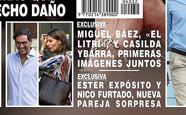 Portada revista HOLA! donde apareció la exclusiva de las primeras imágenes juntos.