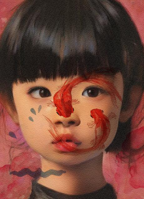 Imagen - Ora digital en movimiento Kumiko, de la artista Gala Mirissa.