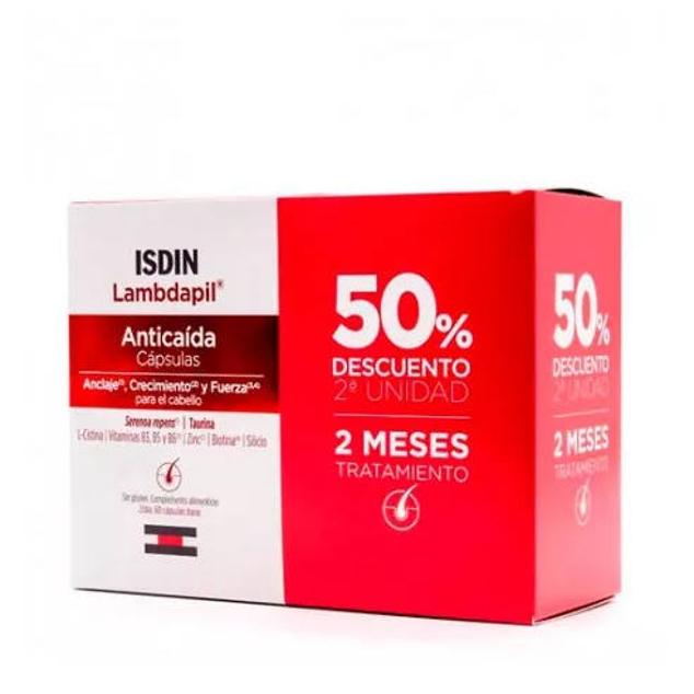 Lambdapil Duplo Anticaída de Isdin fomenta el crecimiento y aporta fuerza al cabello