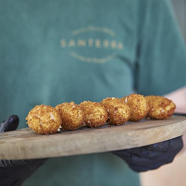 Por supuesto, las croquetas también están entre las propuestas del Gastrofestival madrileño.