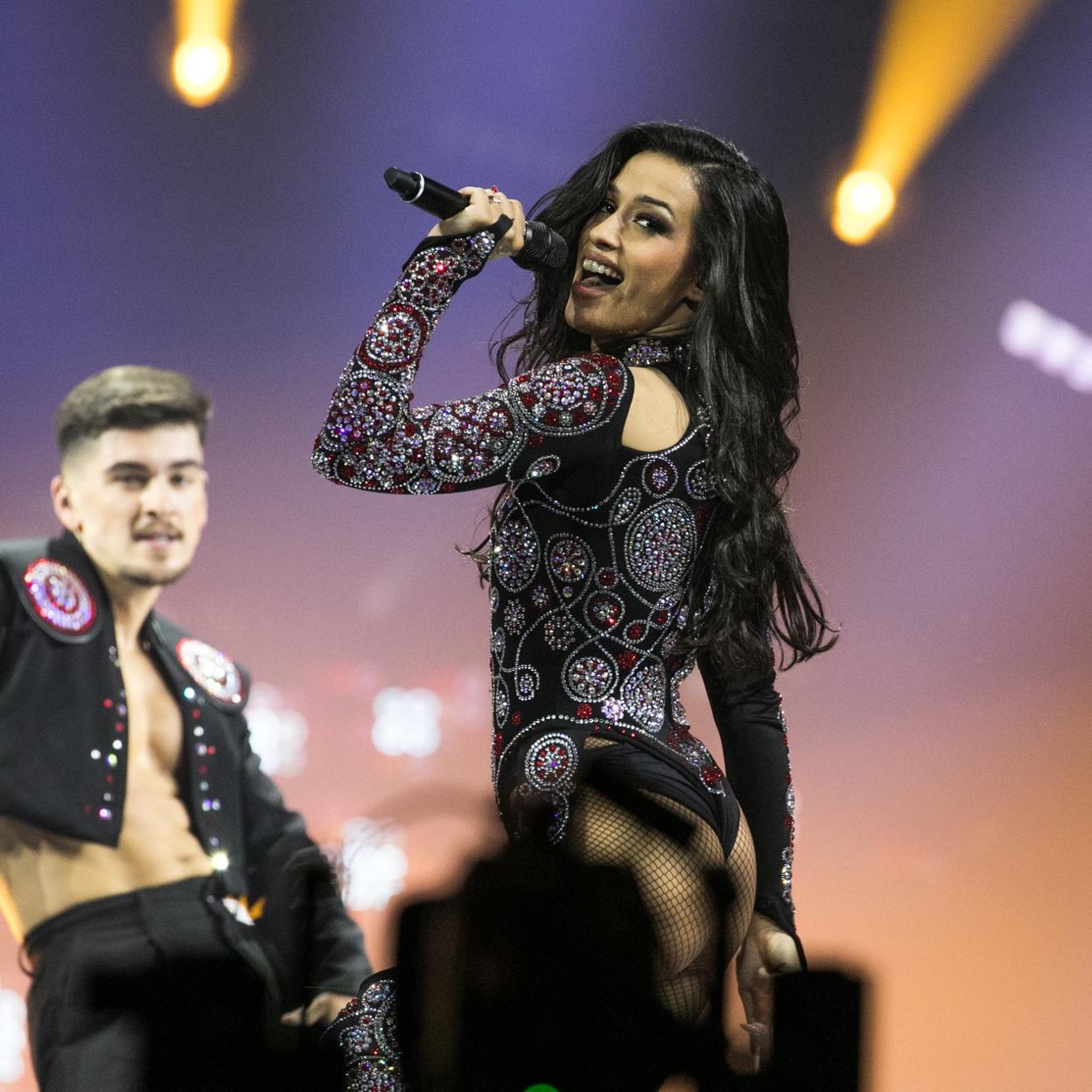 La representante española en el festival de Eurovisión, Chanel