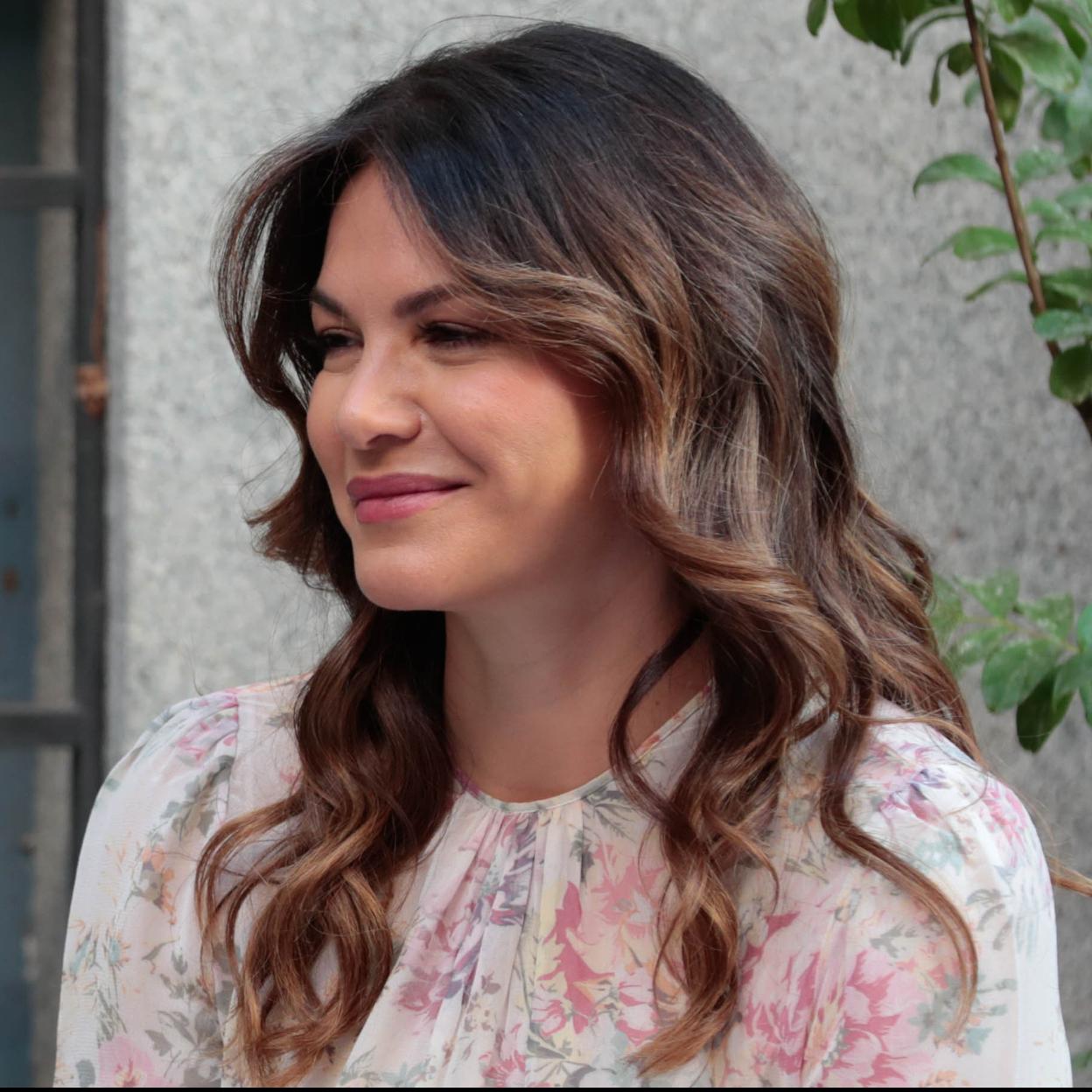 Fabiola Martínez durante la presentación celebrada en Madrid.