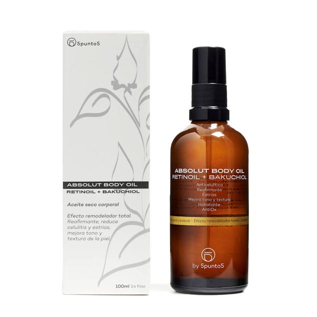 El Absolut Body Oil de 5punto5 Skinlab hidrata y aporta brillo