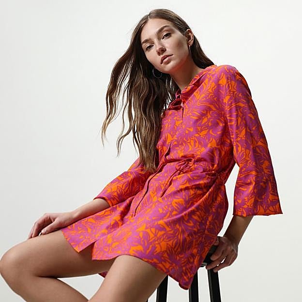 Imagen principal - Los vestidos de Lefties de menos de 15 euros bonitos y muy ponibles que no te vas a quitar en todo el verano