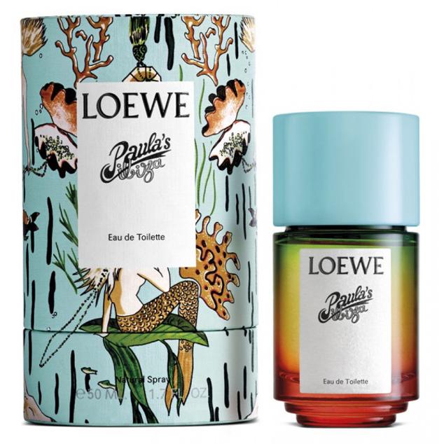 Paula’s Ibiza de Loewe es un perfume para  mujeres espontáneas, divertidas  y que no les da miedo nada. Una fragancia desenfadada que captura la  esencia del verano  y que combina la esencia de aceite de frutas con otras notas más cálidas para un aroma que dura todo el día.  Compra aquí .