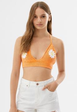 Imagen secundaria 2 - Necesitas un top de crochet para tus looks veraniegos