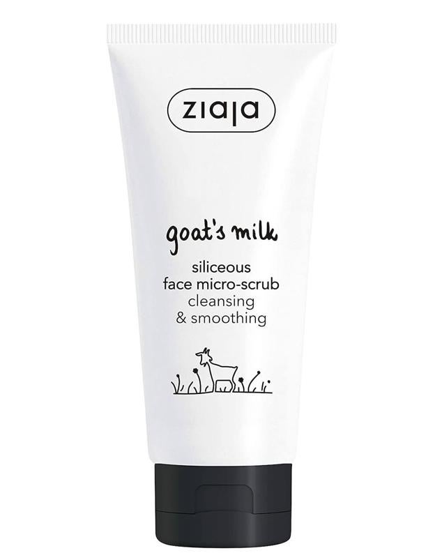 Goat’s Milk de Ziaja  es un microexfoliante facial con leche de cabra y sílice