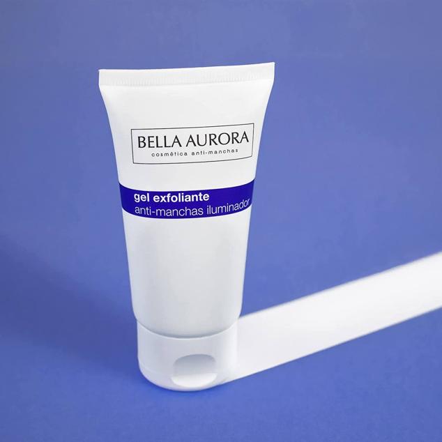 El  Gel Exfoliante Facial Anti-Manchas de Bella Aurora  es un peeling facial encimático