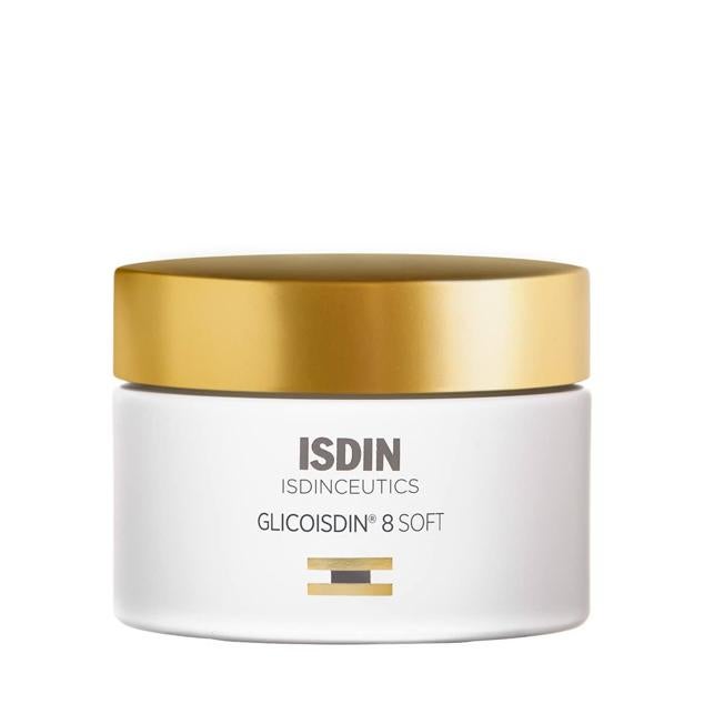 Glicoisdin 8 Soft de ISDIN  es una crema facial con efecto peeling