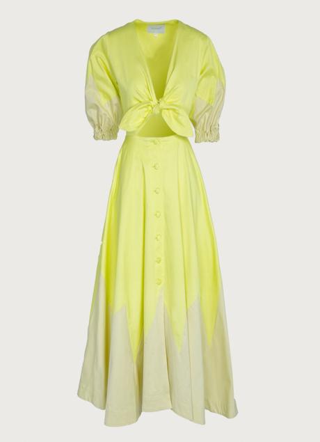 Imagen - El vestido amarillo lima de Eugenia Martínez de Irujo.