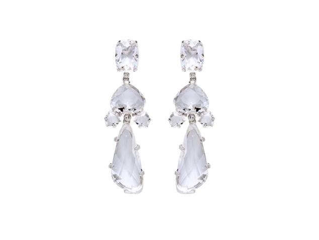 Los Pendientes Big Chandelier de Customima tienen cristales de Swarovski