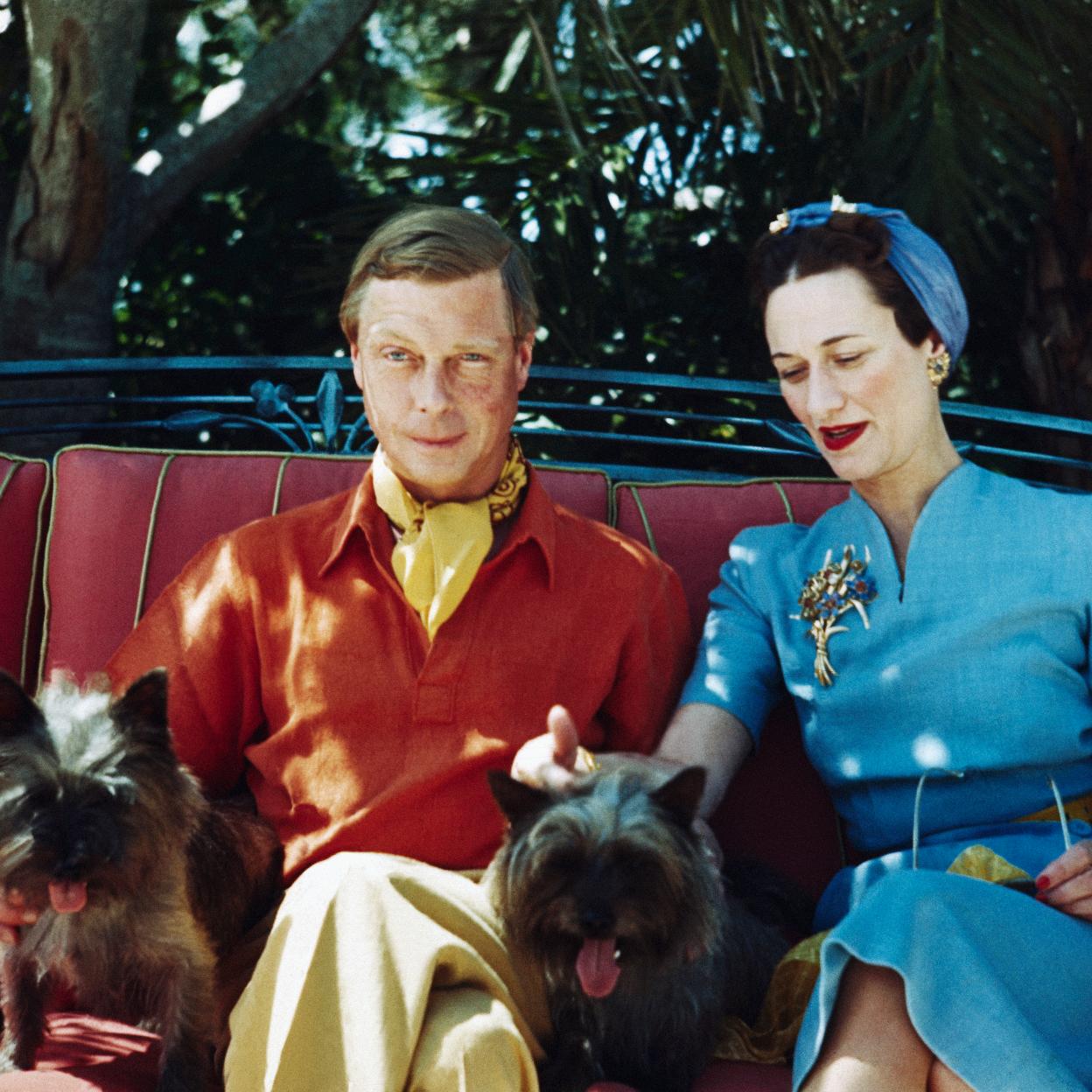 Eduardo VII y Wallis Simpson.