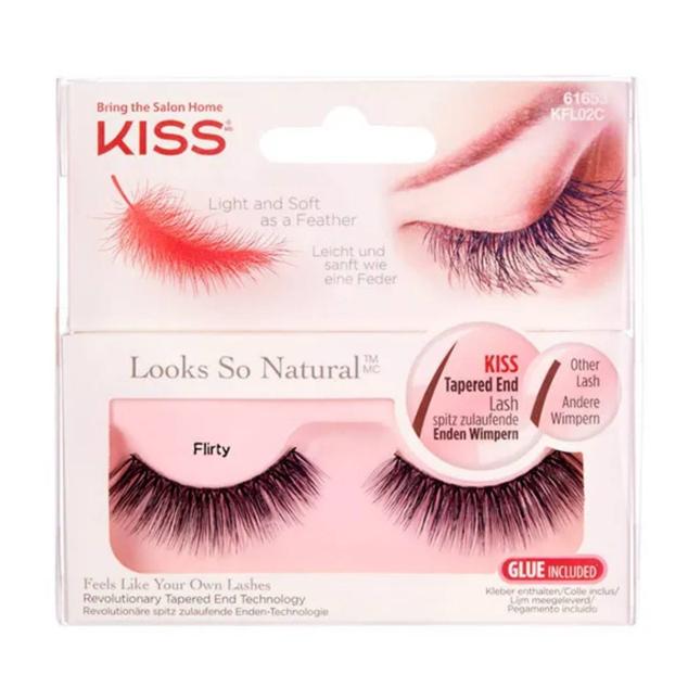 Las Look So Natural Lash Flirty de Kiss se pueden usar incluso con lentillas