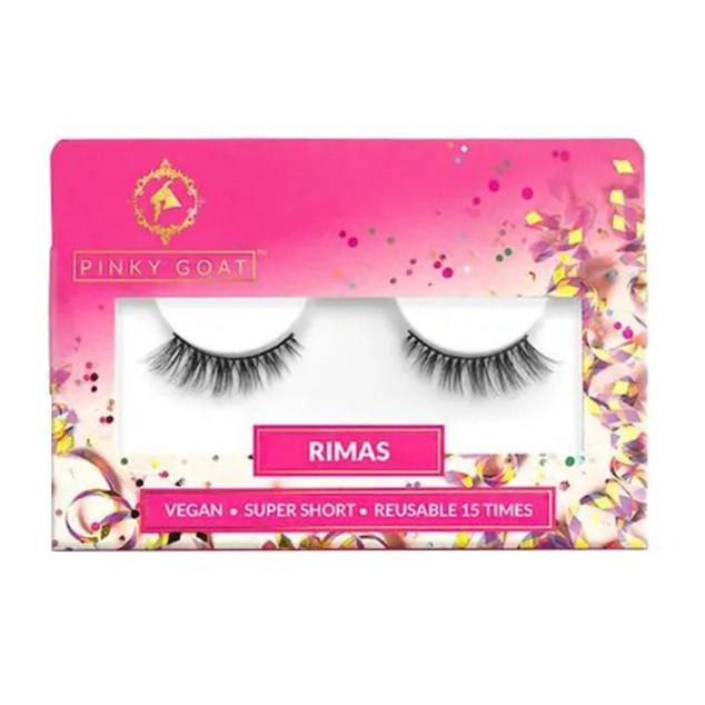 Las Rimas False Eyelashes de Pinky Goat se pueden usar hasta 15 veces