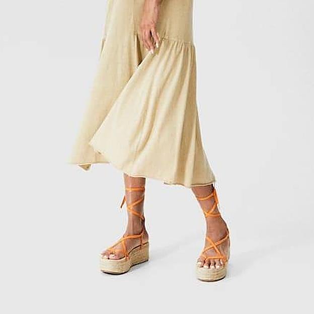 Estas alpargatas alargan las pienras