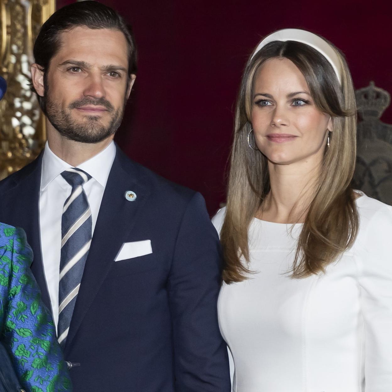 El príncipe Carlos Felipe y su esposa, la princesa Sofía