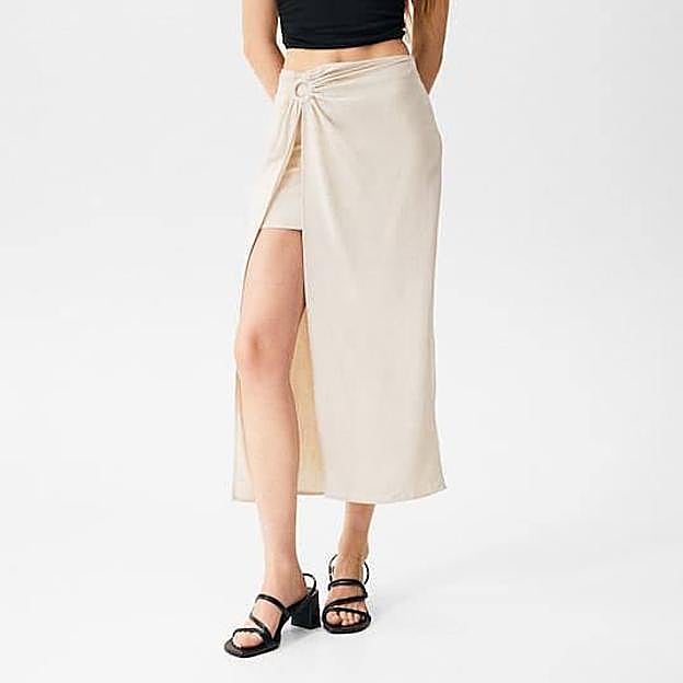 Imagen principal - Estas faldas pareo son cómodas, favorecedoras y asequibles