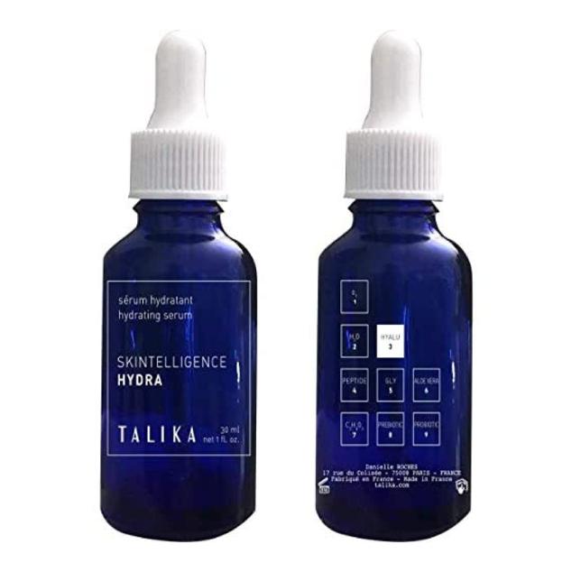 El sérum hidratante de Skintelligence está enriquecido con prebióticos y péptidos calmantes. Se trata de un sérum muy suave y ligero que reequilibra la barrera cutánea de la piel y le proporciona una hidratación intensa. Incluye en su fórmula ácido hialurónico y aloe vera. Protege la piel de las agresiones externas diarias y calma los pequeños enrojecimientos.  Precio: 17,57 euros en Atida Farma (precio habitual: 42,35 euros) .