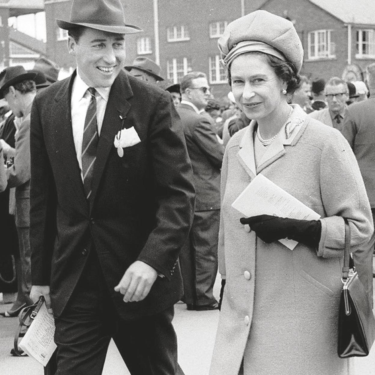 El barón de Porchester, supuesto amante de la reina Isabel II