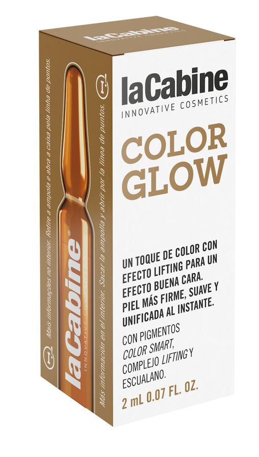 Dentro de la gama de ampollas de la firma, Color Glow es perfecta para la temporada de eventos. La combinación de color con efecto lifting, conseguirá el tan ansiado efecto buena cara en menos de cinco minutos. ¿Miedo por el toque de color? No te preocupes, los pigmentos se adaptan a cada tono de piel consiguiendo un efecto natural. (1 ampolla, 1,50 euros)