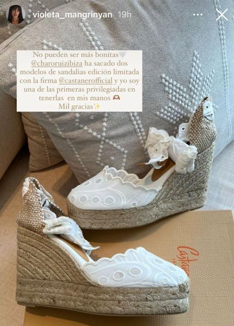 Imagen - Violeta Mangriñán en Instagram.