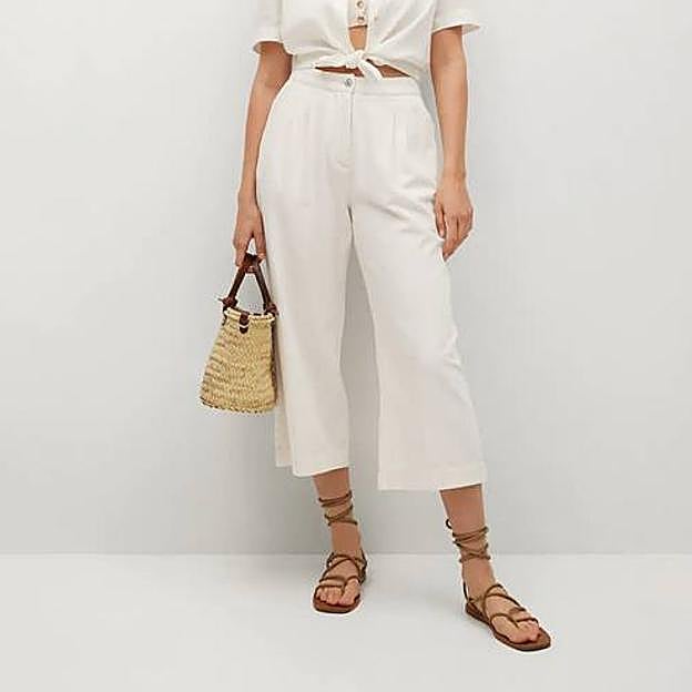 Imagen principal - Unos culotte son perfectos para ir al trabajo