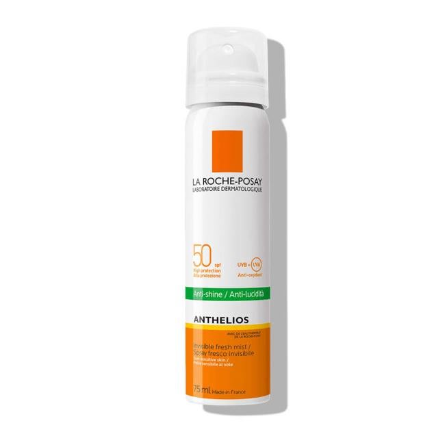 Una  bruma  con protección solar SPF50 de amplio espectro y fotoestable formulado con un acabado ligero y el sistema Mexoryl XL, junto al agua termal hidratante, antioxidante y calmante de la marca. Es de rápida absorción y seca rápido, ligera, ofrece confort, no contiene perfume, resiste al agua y controla la aparición de brillos a lo largo del día.