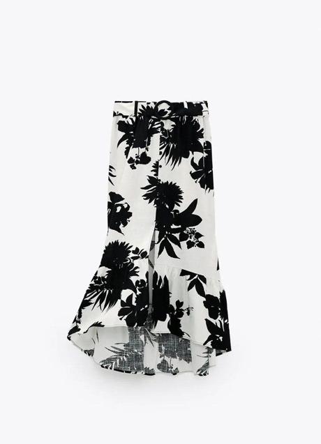 Imagen - La falda de Zara de la reina Letizia.