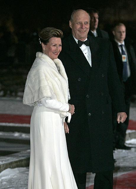 Imagen - El rey Harald y la reina Sonja cumplieron 70 años en 2007: el rey el 21 de febrero y la reina el 4 de julio.