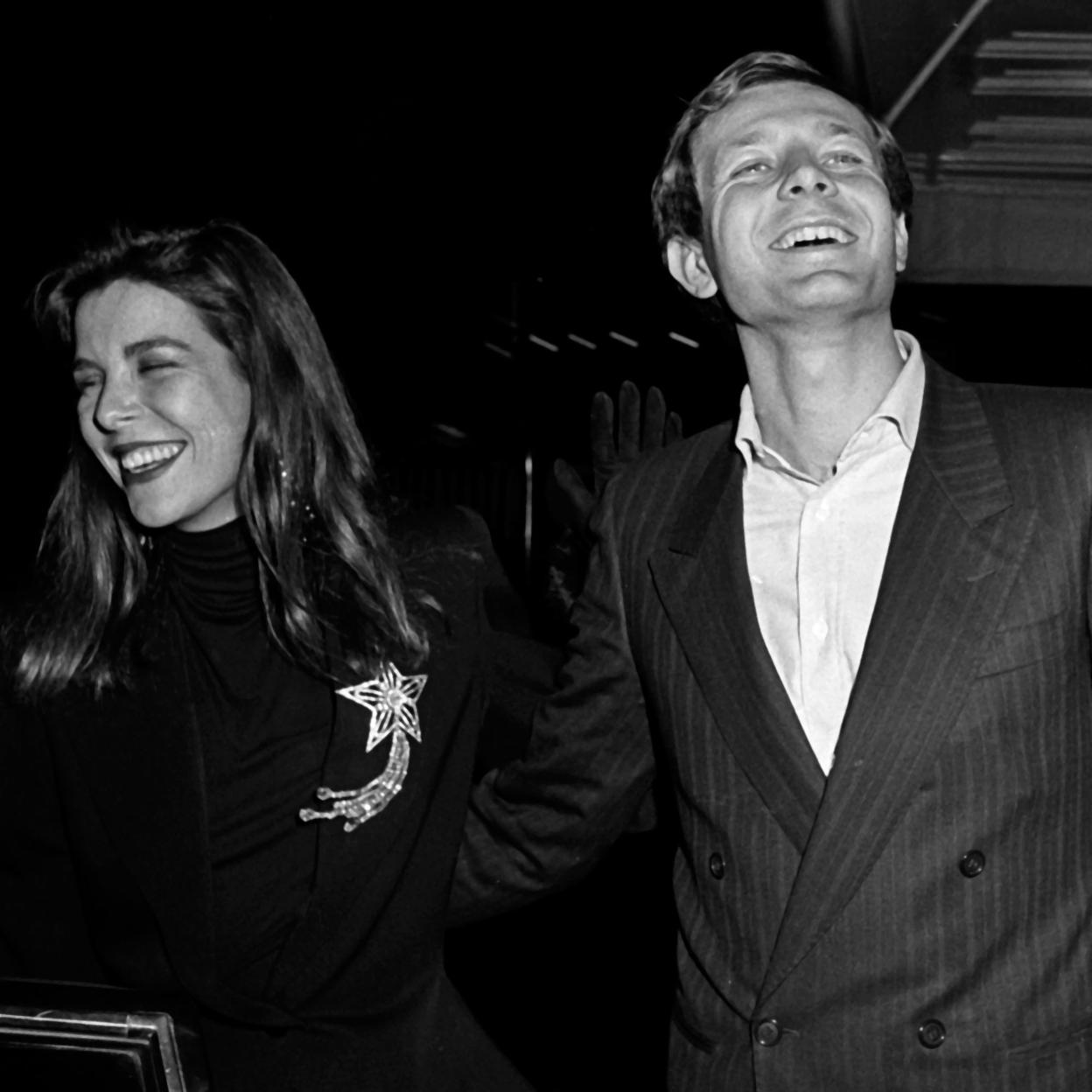 Carolina de Mónaco y Stefano Casiraghi.