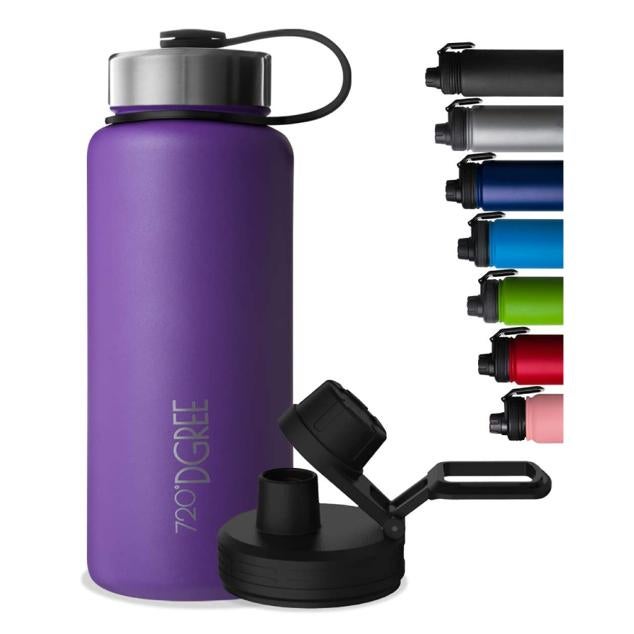 Botella térmica que mantiene hasta 12 horas el calor y 24 horas el frío. A través de la boca ancha de la botella puedes introducir incluso cubitos de hielo. Precio: entre 22,97 euros y 32,97 euros dependiendo del tamaño. Cómpralo aquí