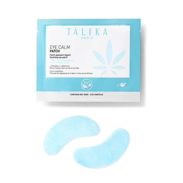 Los Eye Calm Patch de Talika están formulados a partir de extracto de aceite de cáñamo y cannabidiol.