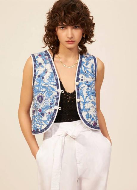 Imagen - El chaleco Salma de la firma francesa Antik Batik