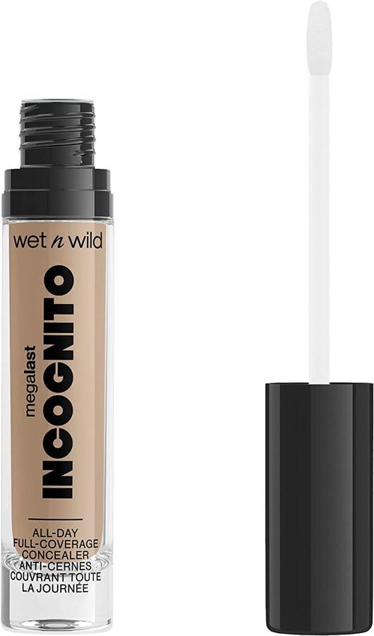 MegaLast Incognito Concealer dura todo el día con una cobertura media a completa y un acabado mate, para que puedas lucir ideal sin usar más productos de maquillaje. Precio: 6,71 €.