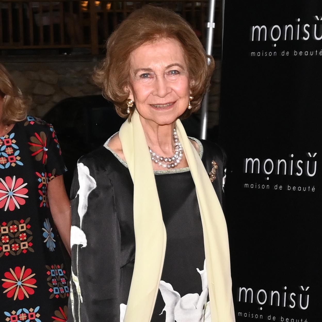 La reina Sofía en Marbella.