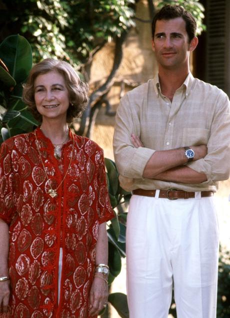 Imagen - La reina Sofía siempre ha estado muy pendiente de su hijo el rey Felipe.