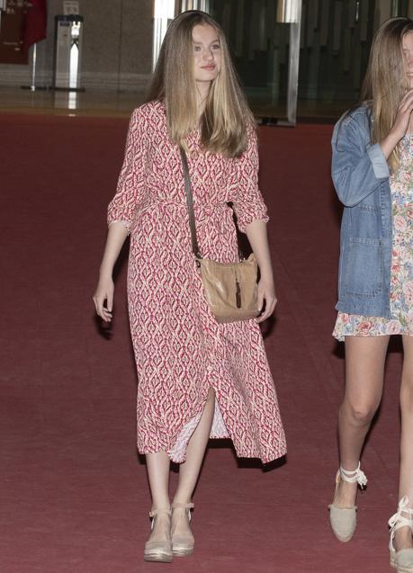 Imagen - Leonor con el vestido de Dándara. / GTRES