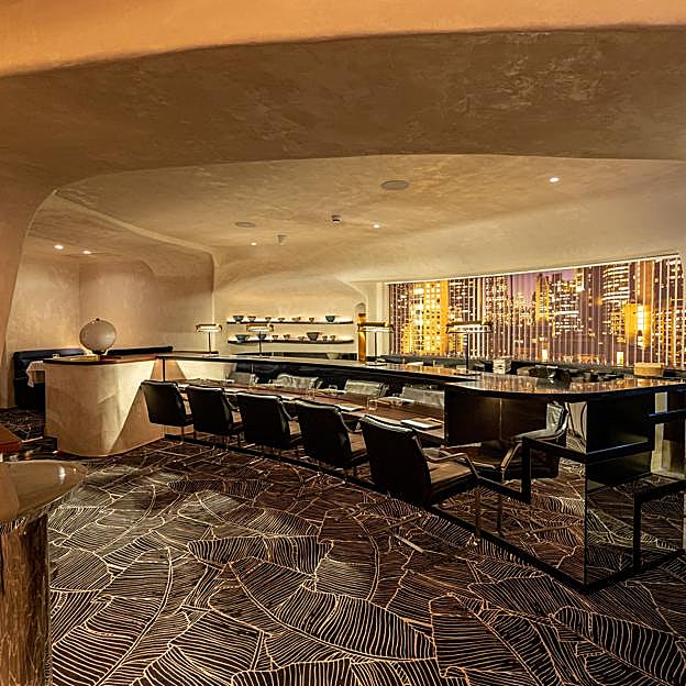 La estética retro neoyorquina de Ikigai es otro de sus atractivos.