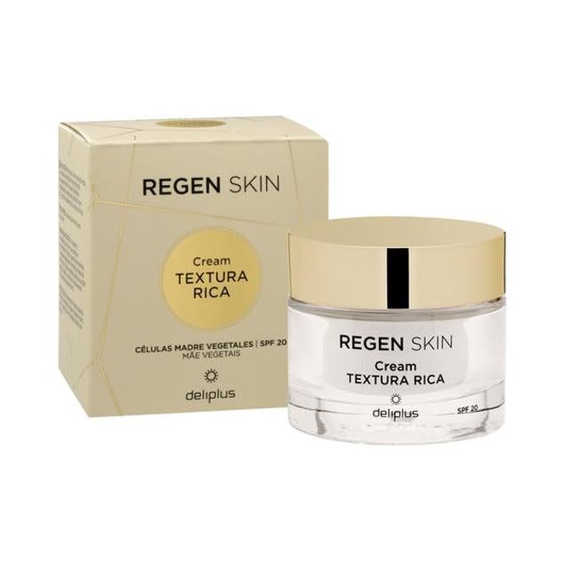 Potencia la luminosidad del rostro y combate los radicales libres retrasando el envejecimiento de la piel. Restablece la hidratación, protege de la radiación solar e IR y actúa recuperando la juventud de la piel. Con vitamina C y micropartículas de oro que potencian la luminosidad y frenan la aparición de manchas. Su complejo regenerante formado por factor de crecimiento y células vegetales, potencian la acción antiedad. Además, contiene un revolucionario activo que otorga protección IR. Precio: 7 euros.