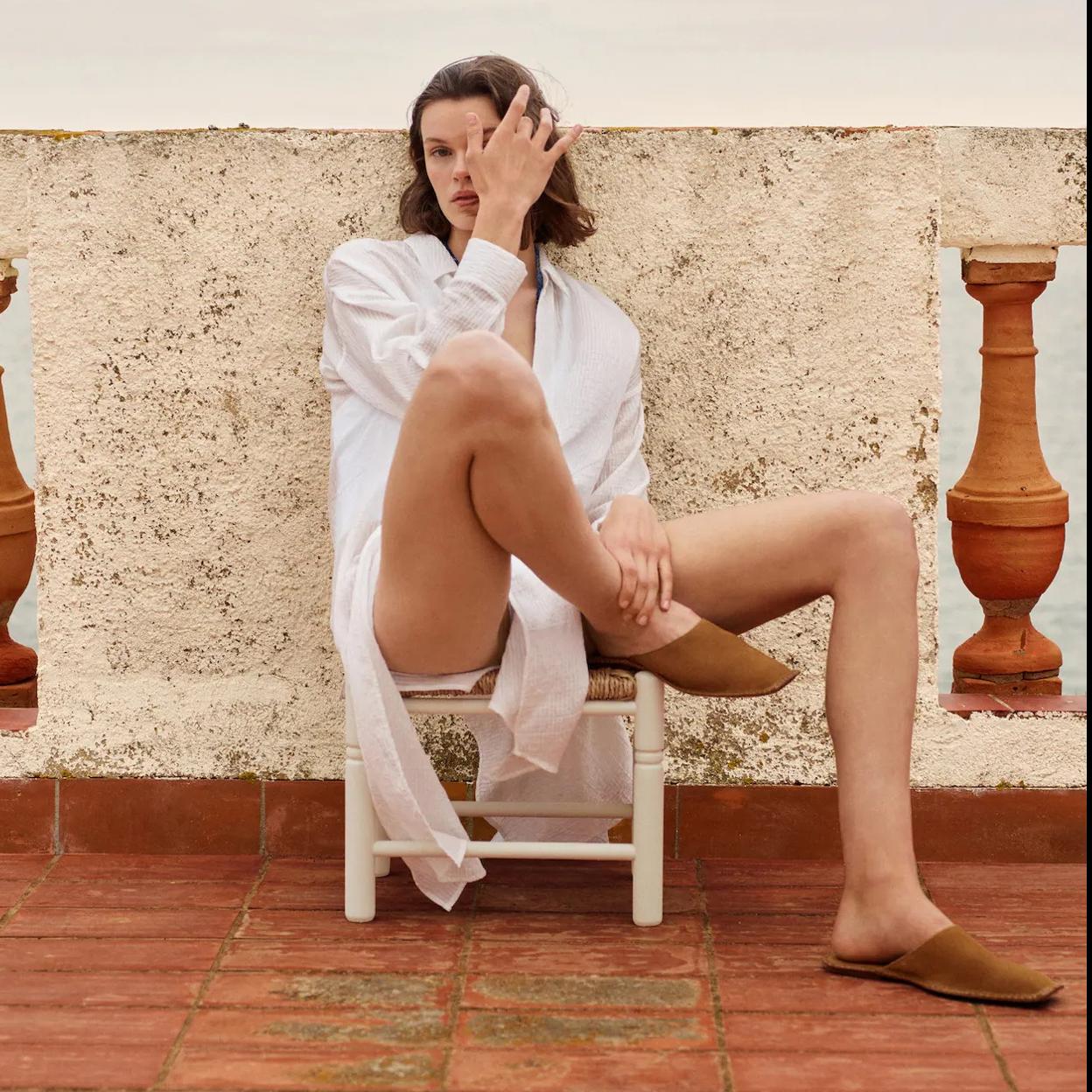 Flechazo con las babuchas destalonadas de Mango que son preciosas y comodísimas, y solo cuestan 12 euros