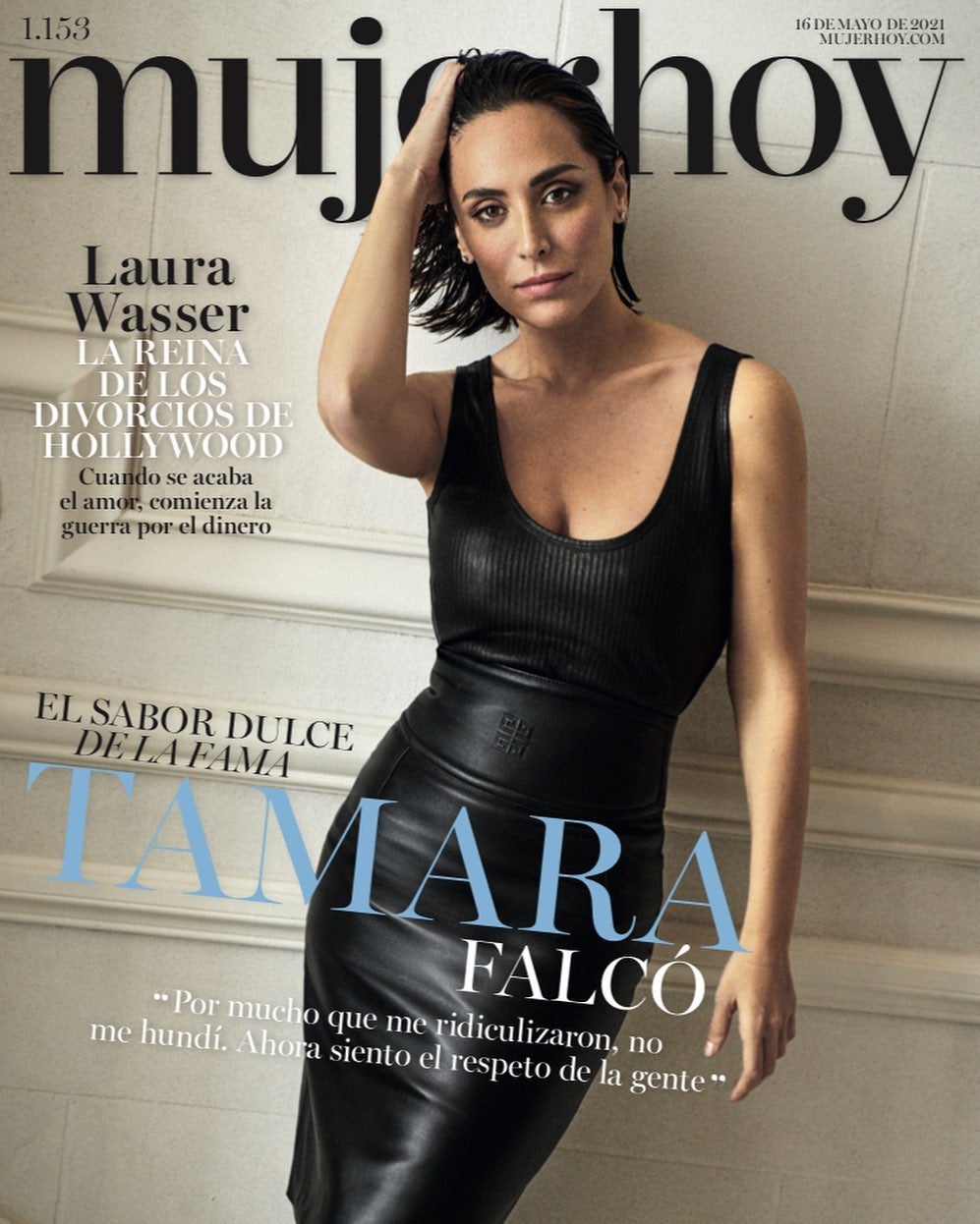 De hecho, ha protagonizado una de las portadas de Mujerhoy más impresionantes...