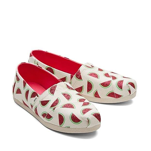 Imagen principal - Las alpargatas planas de Toms, Break and Walk y Paez