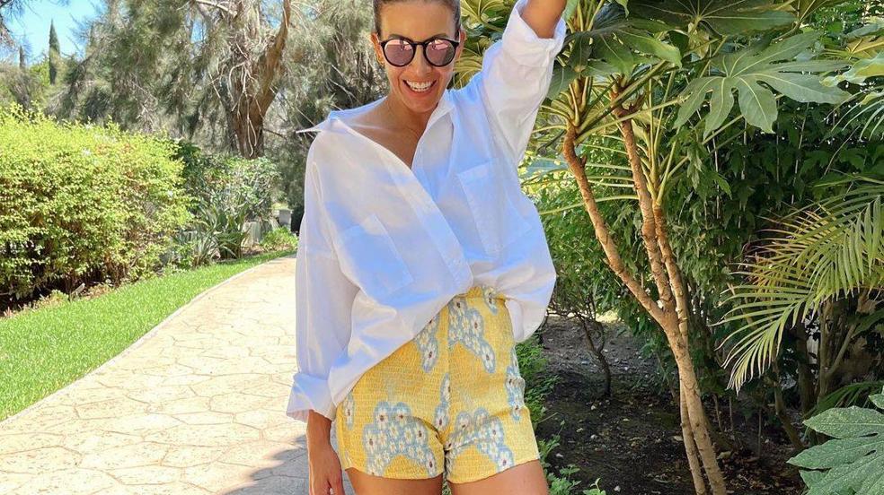 El look veraniego de Virginia Troconis