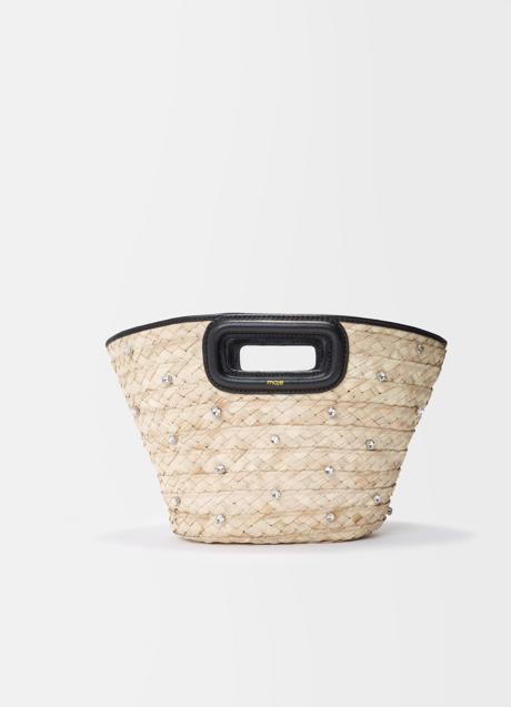 Imagen - Bollso de Maje, en rafia con apliques.