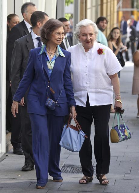 Imagen - La reina Sofía y la infanta Pilar pasean cómplices. Foto: GTRES