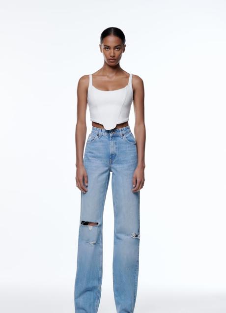 Imagen - Vaqueros rotos de Zara.
