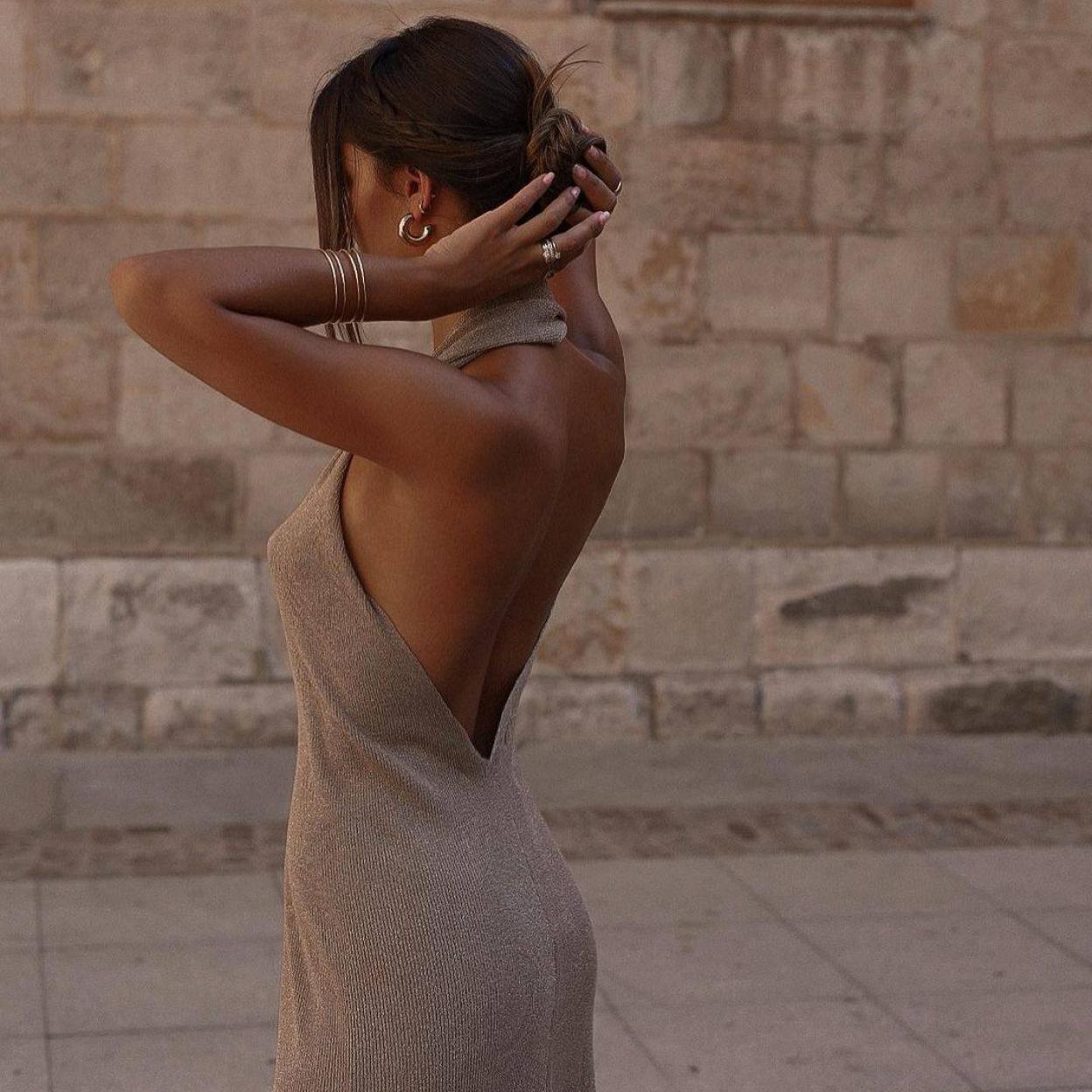 No dejes escapar el conjunto de punto estiloso para un look de 10 en entretiempo