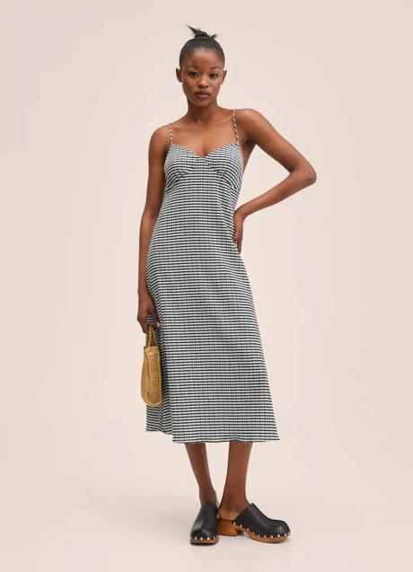 Imagen - El vestido de cuadros vichy en negro