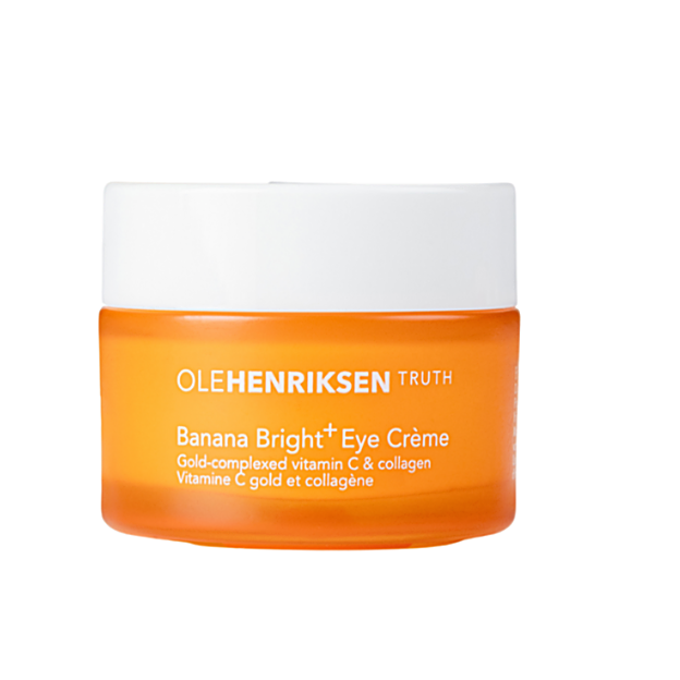 El contorno de ojos con vitamina C.